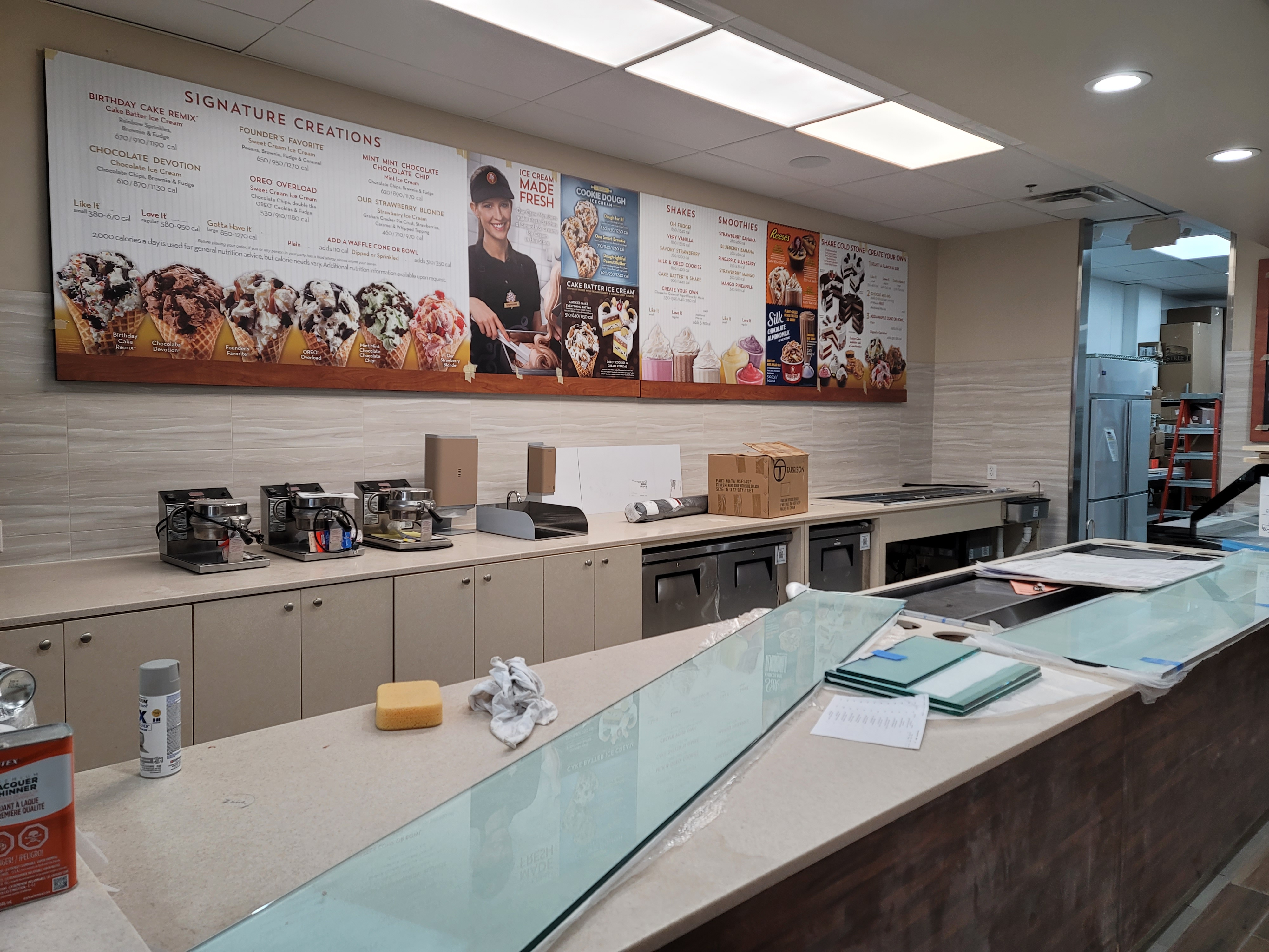 Cold Stone Installation